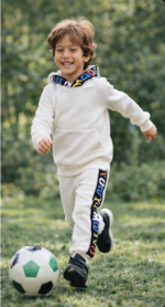 ⁦طقم شتوي ولادي قطعتين — هودي + بنطلون رياضي⁩ - الصورة ⁦5⁩