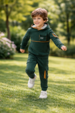 ⁦طقم أولادي شتوي كاجوال بجيوب جانبية⁩ - الصورة ⁦4⁩