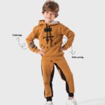 طقم شتوي ولادي قطعتين — هودي + بنطلون رياضي