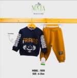 ⁦طقم شتوي بي بي قطعتين⁩ - الصورة ⁦2⁩