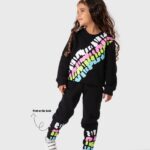 بدلة شتوية بناتي  – طباعة ملونة كاملة أمامي وخلفي