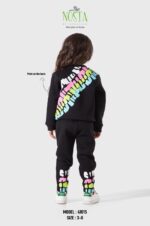 ⁦بدلة شتوية بناتي  – طباعة ملونة كاملة أمامي وخلفي⁩ - الصورة ⁦2⁩