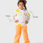 بيجامة / سيت بناتي كاجوال مطبوع بالكامل