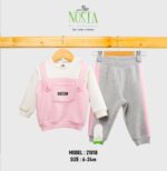 ⁦بدلة أطفال شتوية بتصميم RABBIT المحبوب بي بي بناتي⁩ - الصورة ⁦2⁩