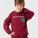 سويت شيرت ولادي مطبوع