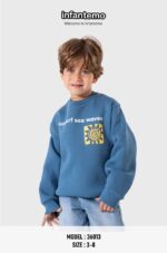 ⁦سويت شيرت ولادي مطبوع⁩ - الصورة ⁦4⁩