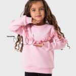 سويت-شيرت بناتي كاجوال بلمسة أنثوية مميّزة