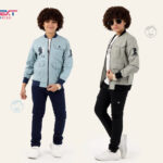 جاكيت ولادي "كاجوال مودرن" - بتصميم جيوب متعددة