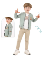 ⁦جاكيت ولادي "True Style" - تصميم كاجوال راقي⁩ - الصورة ⁦4⁩