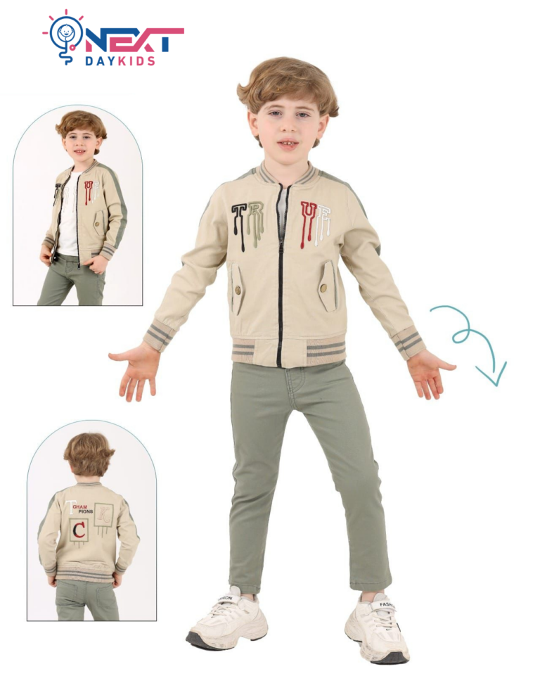 جاكيت ولادي "True Style" - تصميم كاجوال راقي